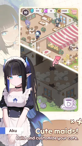 Merge Maid Cafe - Isekai Story | Jogos | XWorld