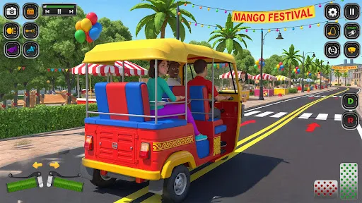 City Tuk Tuk Rickshaw Game 3D | 游戏 | XWorld
