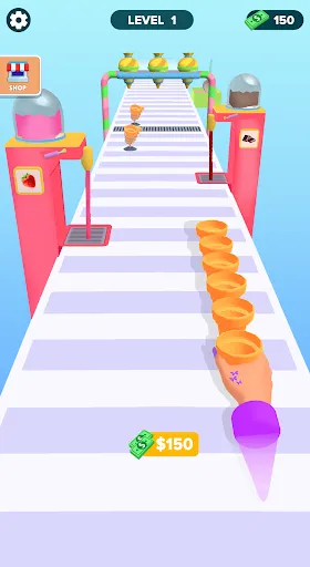 Ice Cream Stack Runner Games | juego | XWorld