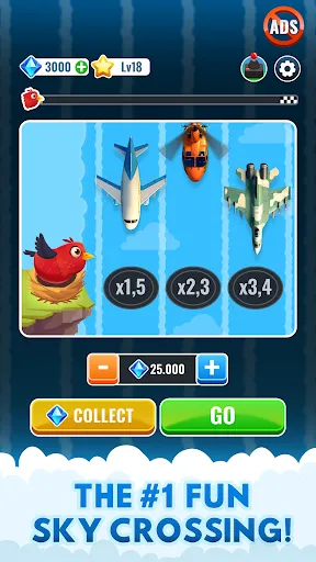 Chicken Cross - Sky Road 2 | 游戏 | XWorld