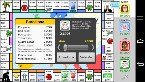 Europoly | juego | XWorld