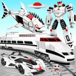 XWorld | Shark Robot Car Transform Game