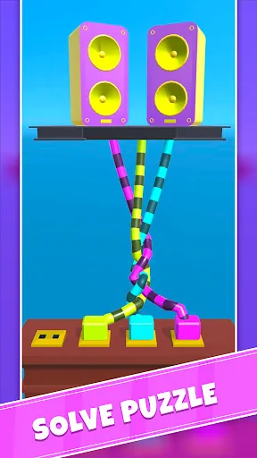 Tangle Rope 3D: Rope Puzzle | juego | XWorld