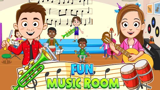 My Town : School -   โรงเรียน | Games | XWorld
