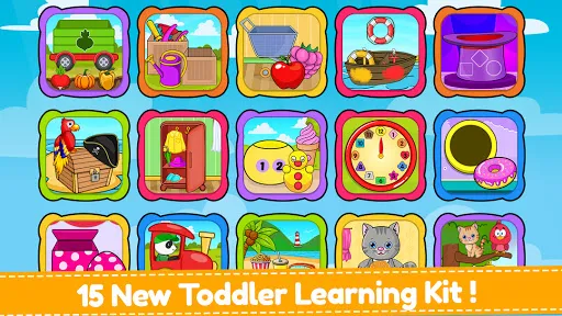 Toddler Games: 2-3 Year Kids | Permainan | XWorld