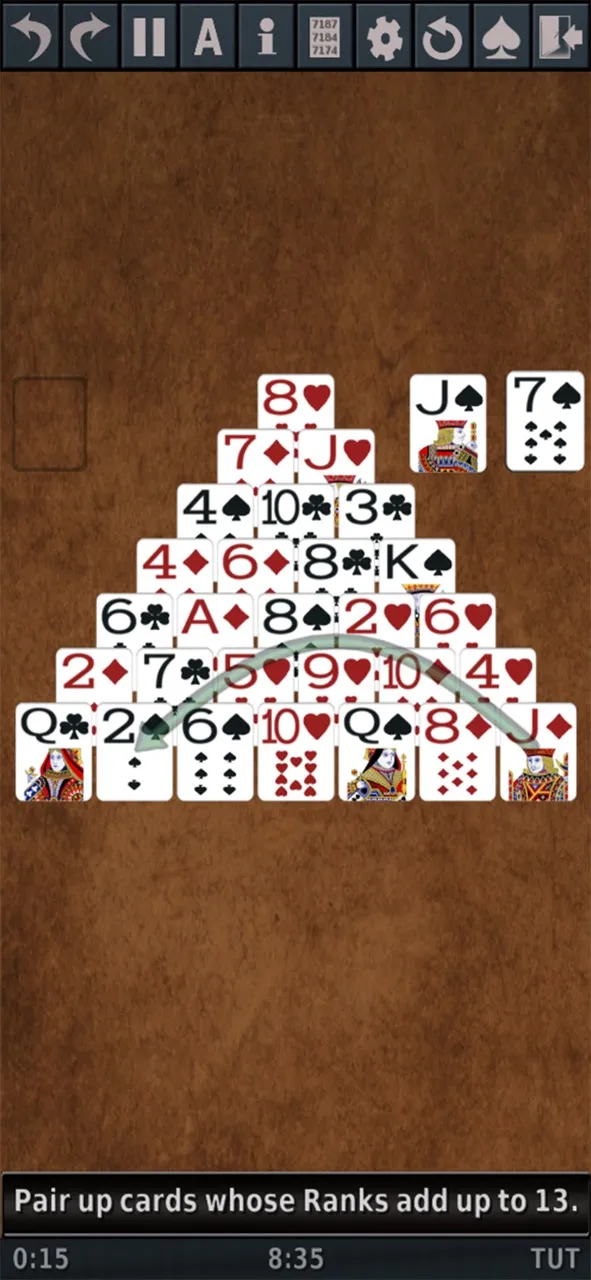 Solitaire 3D. | Permainan | XWorld