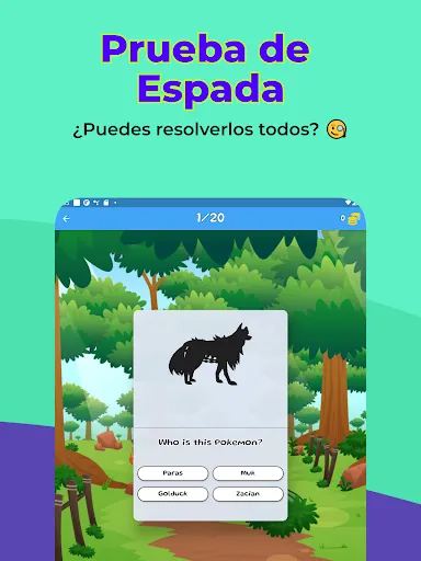 Solve Em All -  Quiz para Poke | juego | XWorld
