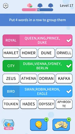 Association Sort: Word Match | Permainan | XWorld