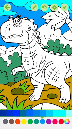 Dino Coloring | Permainan | XWorld
