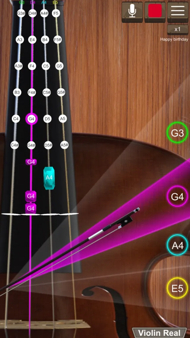 Violin Real | 游戏 | XWorld