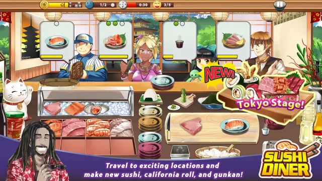 Sushi Diner – Fun Cooking Game | เกม | XWorld