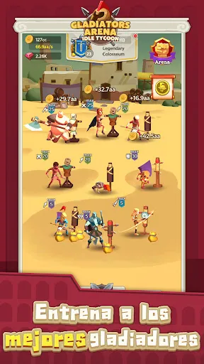 Gladiators Arena: Idle Tycoon | juego | XWorld