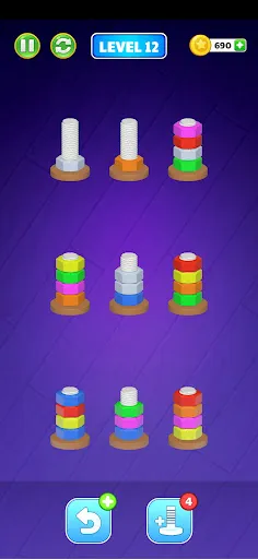 Nuts & Bolt: Color Sort | 游戏 | XWorld Nuts & Bolt: Color Sort | 游戏 | XWorld