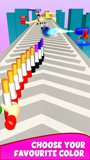 Lipstick Stack Runner | Games | XWorld