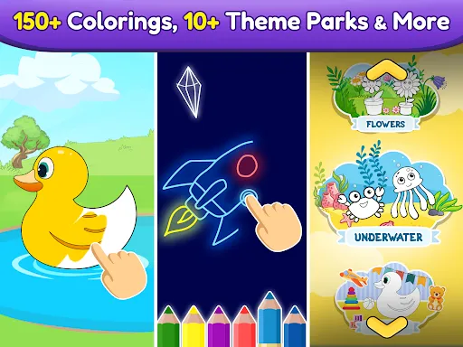 Coloring games for kids: 2-5 y | juego | XWorld