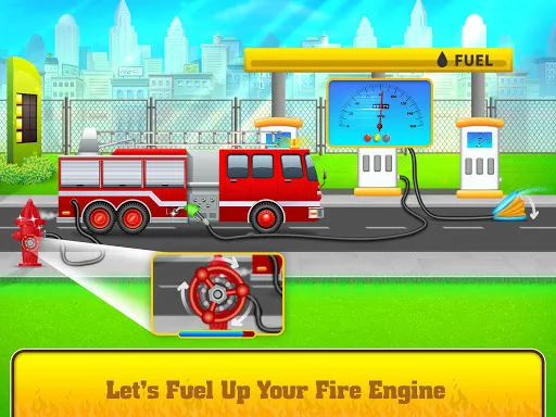 Firefighter Rescue Fire Truck | Games | XWorld