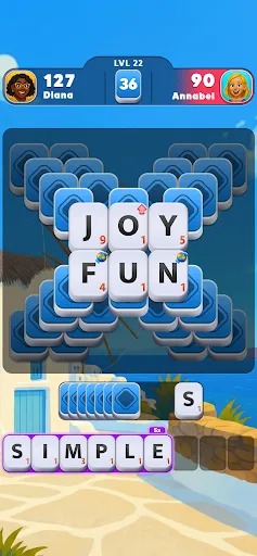 Word Tiles GO | juego | XWorld