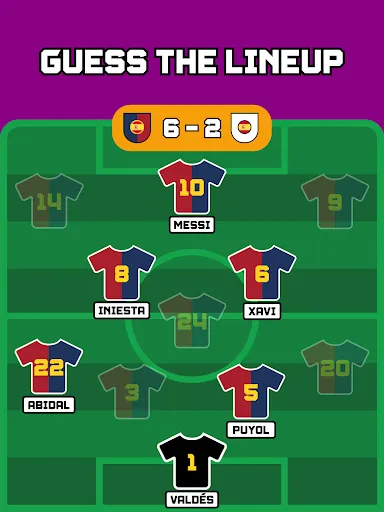 Guess The Soccer Lineup | Games | XWorld