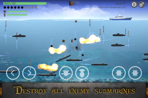 Sea Battle : Submarine Warfare | Permainan | XWorld