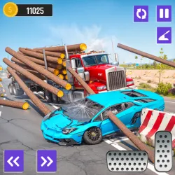 XWorld | Highway Traffic Truck Crash 3D