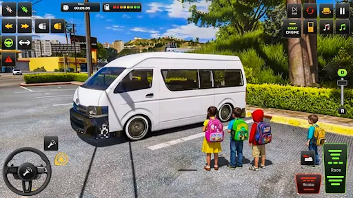 Van Simulator Mini Bus Game 3D | เกม | XWorld