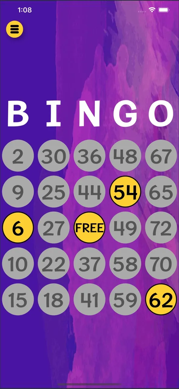 Bingo Card | 游戏 | XWorld