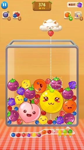Watermelon Up-Juicy Fruit Drop | Permainan | XWorld