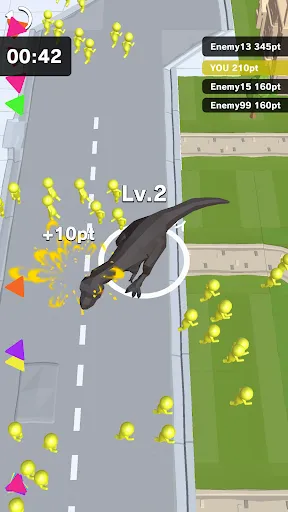 Dinosaur Rampage | juego | XWorld