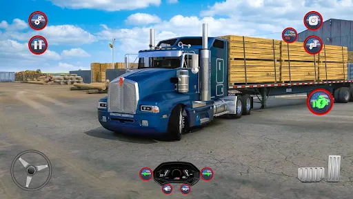 American Truck Sim Cargo Truck | juego | XWorld