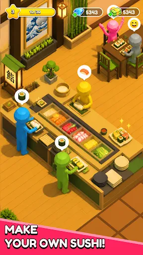 Sushi Please : Idle Restaurant | Permainan | XWorld