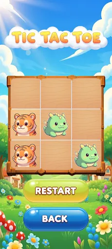 Tic Tac Toe:Dragon vs Tiger | 游戏 | XWorld