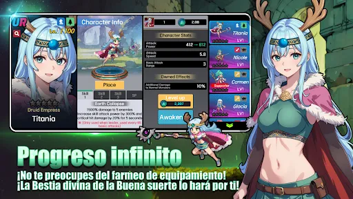 Conquest Girls: RPG Idle | juego | XWorld