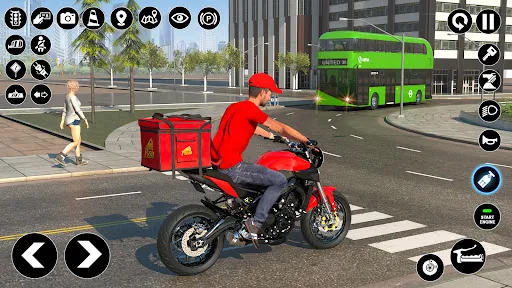 Bike Games Pizza Delivery | Jogos | XWorld