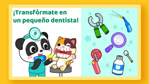 Panda Bebé: Cuidado dental | juego | XWorld