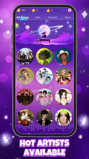 Galaxy Piano: Scrolling Rush | Games | XWorld