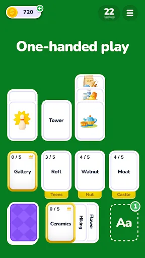 โซลิแทร์คำ: หมวดหมู่ | เกม | XWorld