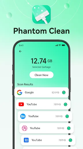 Phantom Clean - Clean Up Junk | เกม | XWorld