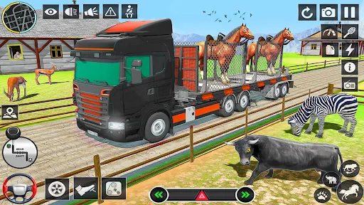 Wild Animals Transport Truck | juego | XWorld