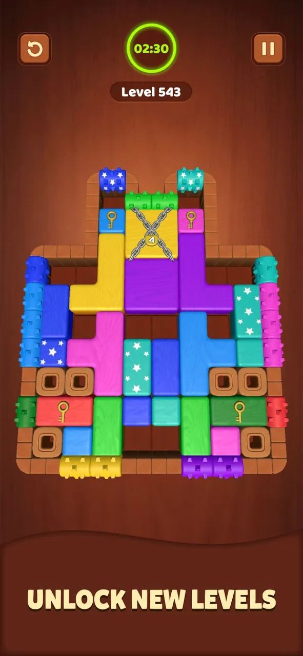 Wood Block Jam | 游戏 | XWorld