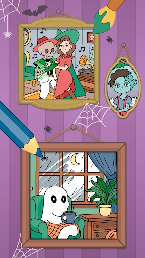 Boo Coloring Book: Cozy Horror | Jogos | XWorld Boo Coloring Book: Cozy Horror | Jogos | XWorld
