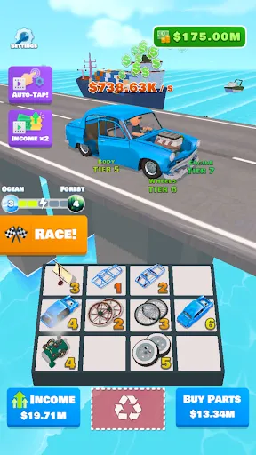 Idle Racer — 3D машины и гонки | Игры | XWorld