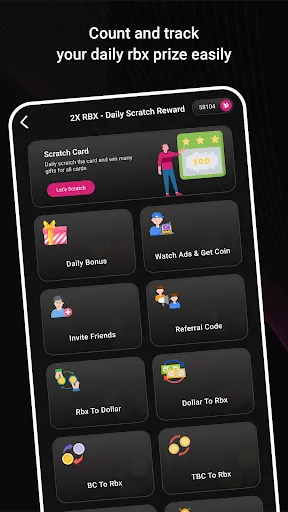 2X RBX - Daily Scratch Reward | Permainan | XWorld