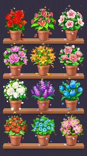 Flower Merge - Sort Games | Games | XWorld
