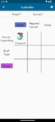 SudokuMon - Infinite Pokedoku | Permainan | XWorld