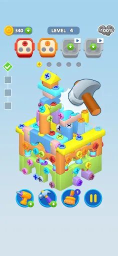3D Screw Pin | Игры | XWorld