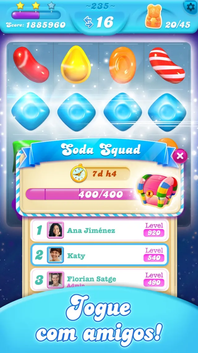 Candy Crush Soda Saga | Jogos | XWorld