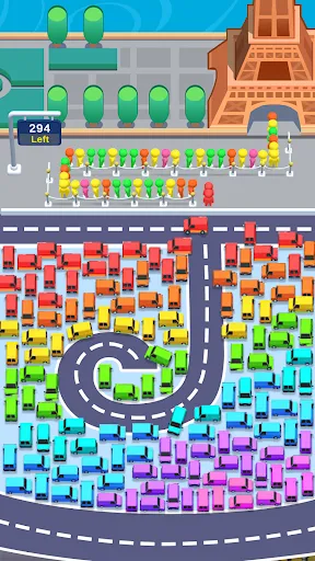 Bus Sort: Color Parking Jam | Permainan | XWorld