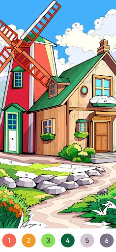 Dream Home Coloring book | เกม | XWorld