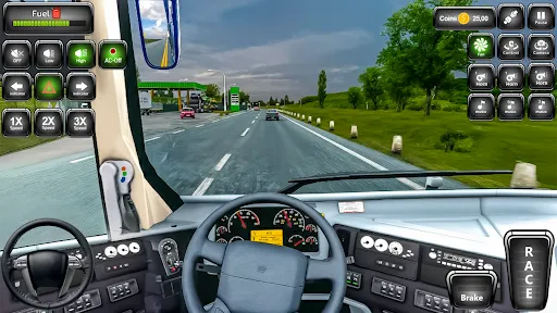 US Passenger Bus Coach Driver | 游戏 | XWorld