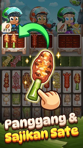 Tukang Sate VS Ojol Rush | Permainan | XWorld